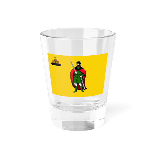 Flag of Ryazan Russia - Shot Glass 1.5oz