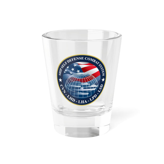 Ship Self Defense Combat System (U.S. Navy) Shot Glass 1.5oz