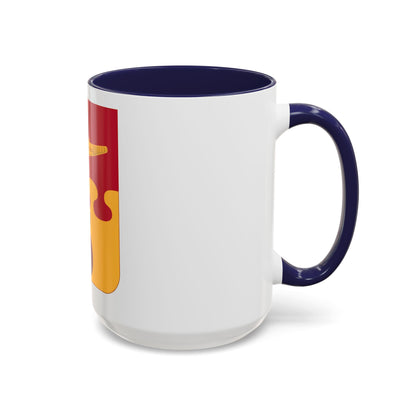 675th Airborne Field Artillery Battalion v2 (U.S. Army) Accent Coffee Mug