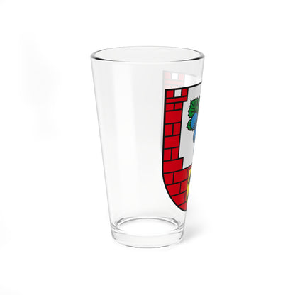Wappen Burgenlandkreis (Germany) (Coat of Arms) Pint Glass 16oz