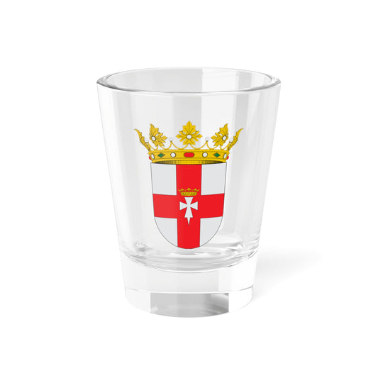 Escudo de Luesia (Spain) (Coat of Arms) Shot Glass 1.5oz