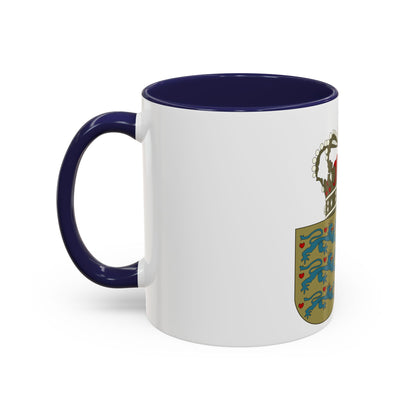 Coat of arms of the County of Greenland - Accent Coffee Mug