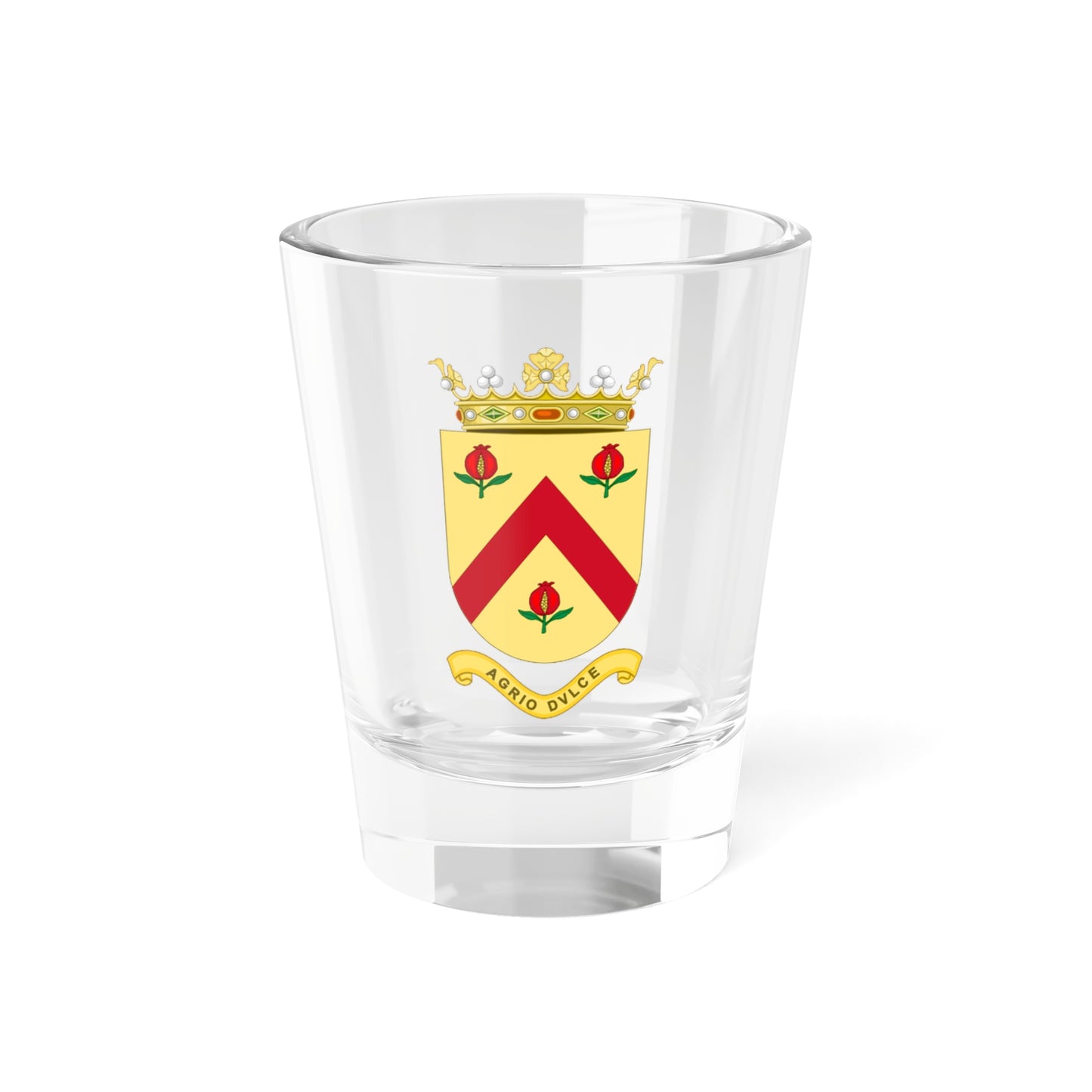 Escudo del Marquesado de la Floresta (Spain) (Coat of Arms) Shot Glass 1.5oz