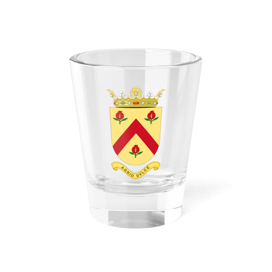Escudo del Marquesado de la Floresta (Spain) (Coat of Arms) Shot Glass 1.5oz