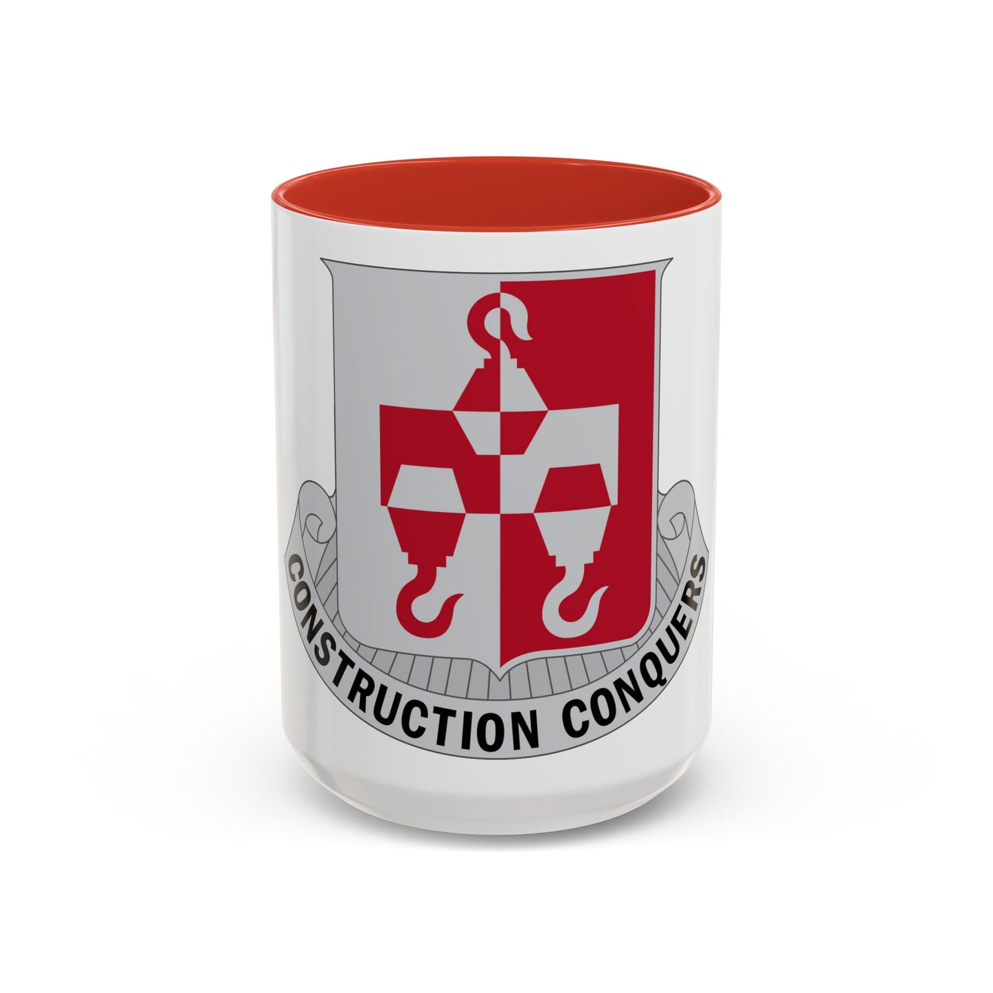 244 Engineer Battalion (U.S. Army) Accent Coffee Mug