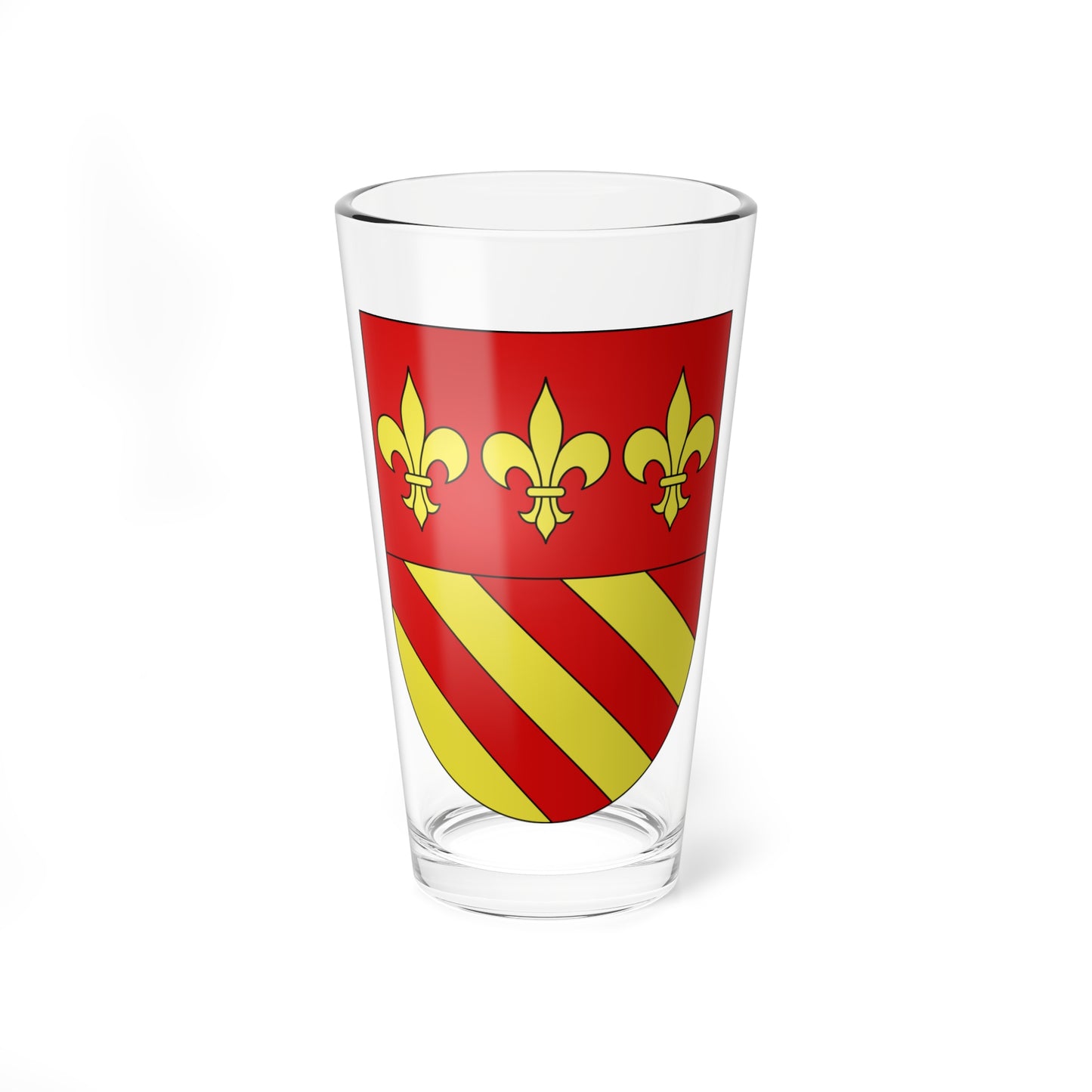 Comano-coat of arms (Switzerland) (Coat of Arms) Pint Glass 16oz