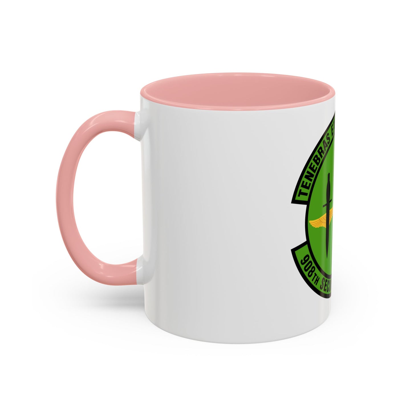 908th Security Forces Squadron (U.S. Air Force) Accent Coffee Mug