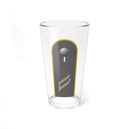 HD H 13 Obergefreiter HAufkl L (Germany) (Military Rank) Pint Glass 16oz