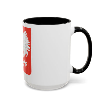 Coat of arms of Poland (1955-1980) - Accent Coffee Mug