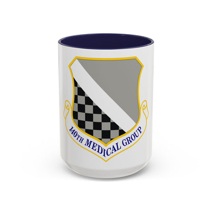 140th Medical Group (U.S. Air Force) Accent Coffee Mug