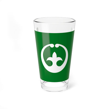 Flag of Tsuchiura Ibaraki (Japan) Pint Glass 16oz