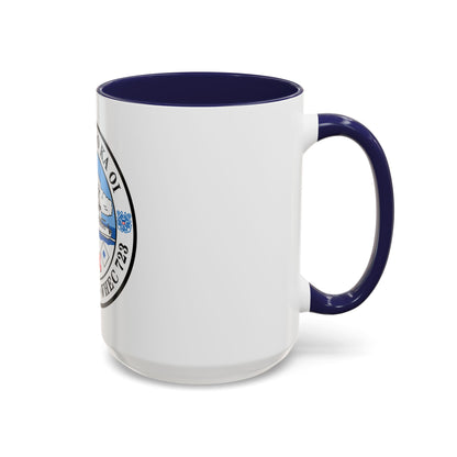 USCGC RUSH WHEC 723 (U.S. Coast Guard) Accent Coffee Mug
