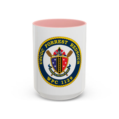 USCGC Forrest Rednour WPC 1129 (U.S. Coast Guard) Accent Coffee Mug