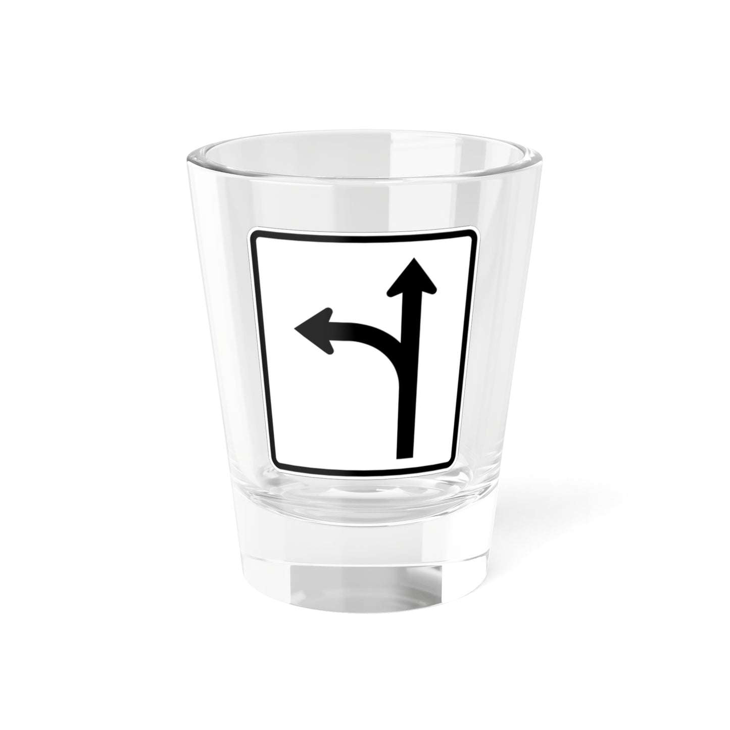 MUTCD-CA R60ALt (California) (Road Sign) Shot Glass 1.5oz