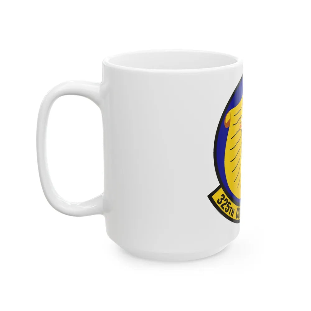 325th Contracting Squadron (U.S. Air Force) White Coffee Mug-Go Mug Yourself