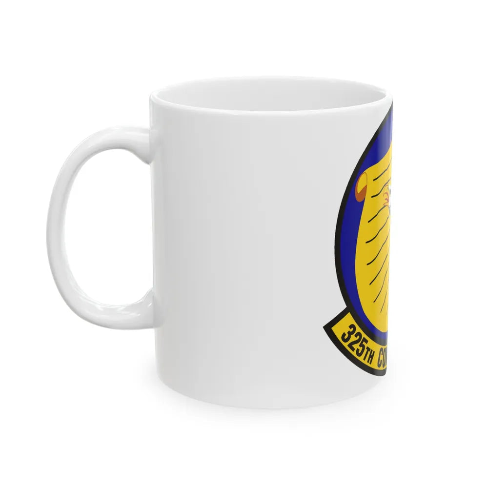 325th Contracting Squadron (U.S. Air Force) White Coffee Mug-Go Mug Yourself