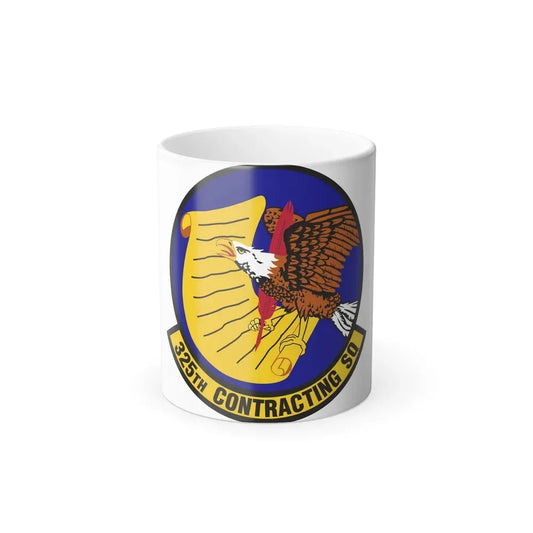 325th Contracting Squadron (U.S. Air Force) Color Changing Coffee Mug 11oz - Go Mug Yourself