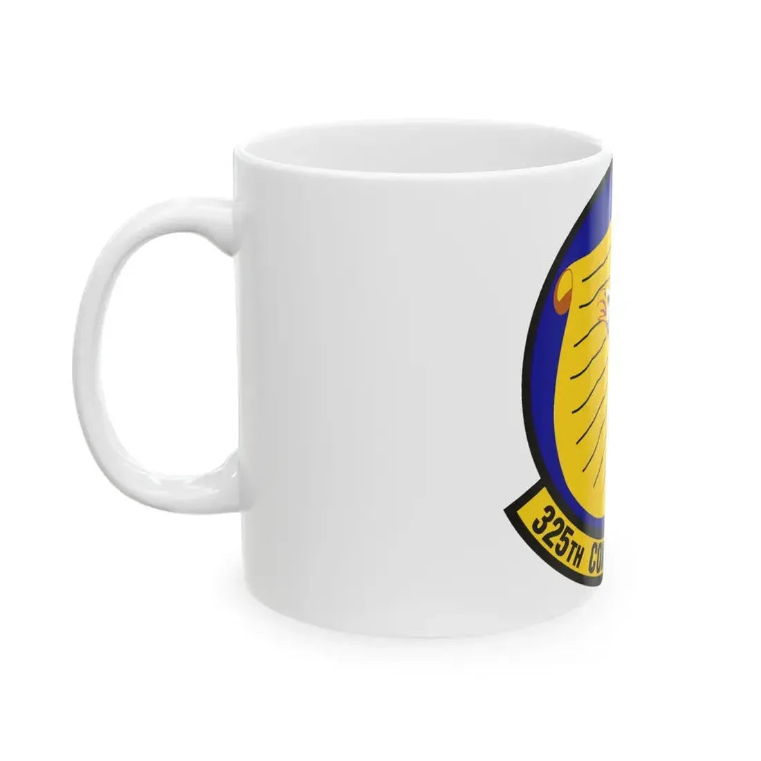 325th Contracting Squadron (U.S. Air Force) White Coffee Mug - Go Mug Yourself