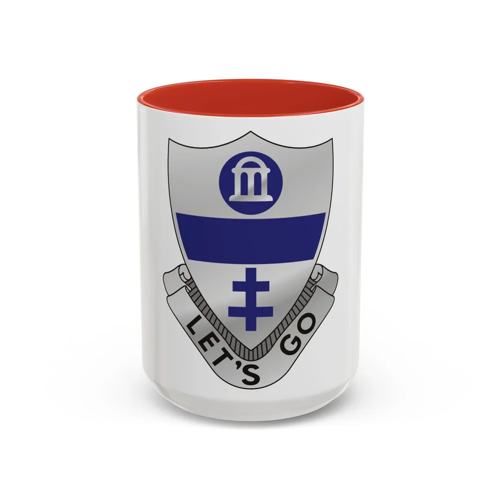 325th Infantry Regiment (U.S. Army) Accent Coffee Mug-15oz-Black-Go Mug Yourself