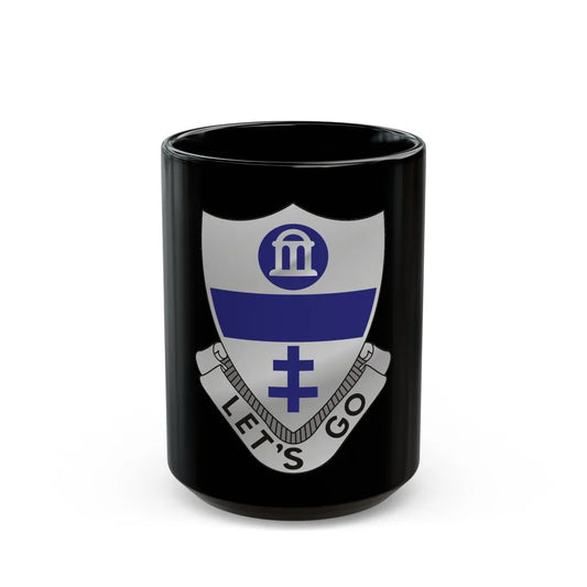 325th Infantry Regiment (U.S. Army) Black Coffee Mug-15oz-Go Mug Yourself