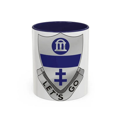 325th Infantry Regiment (U.S. Army) Accent Coffee Mug 11oz Navy - Go Mug Yourself