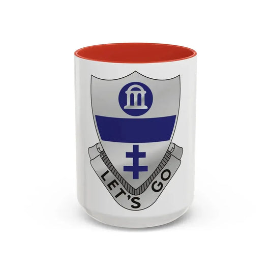 325th Infantry Regiment (U.S. Army) Accent Coffee Mug 15oz Black - Go Mug Yourself