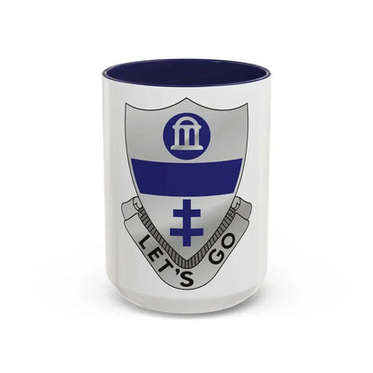 325th Infantry Regiment (U.S. Army) Accent Coffee Mug 15oz Navy - Go Mug Yourself