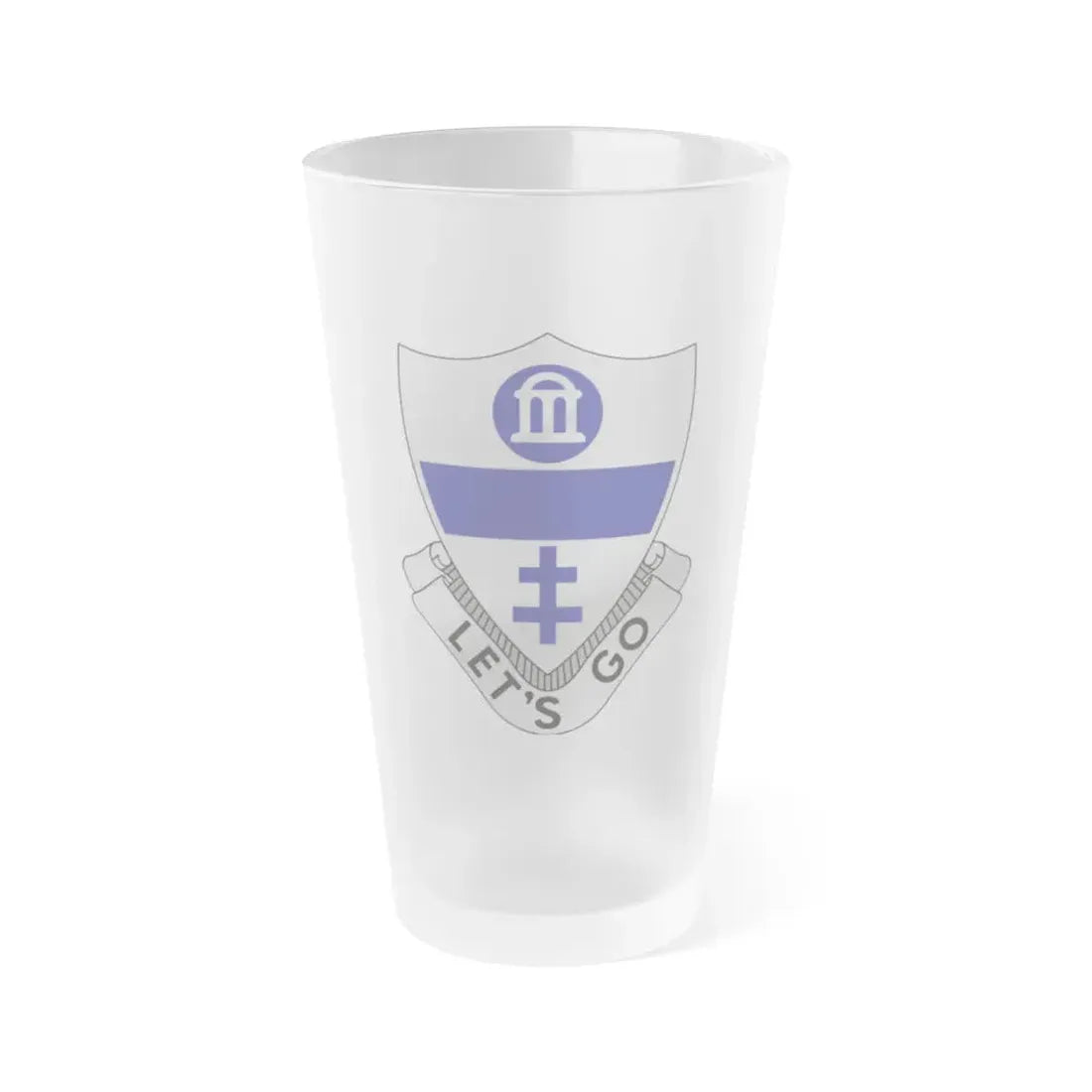 325th Infantry Regiment (U.S. Army) Frosted Pint Glass 16oz Default Title - Go Mug Yourself