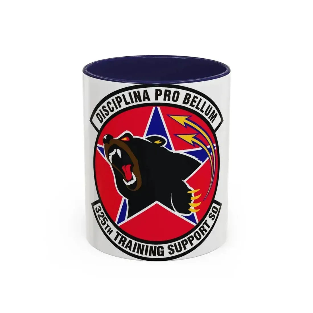 325th Training Support Squadron (U.S. Air Force) Accent Coffee Mug 11oz Navy - Go Mug Yourself