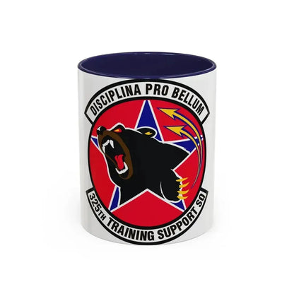 325th Training Support Squadron (U.S. Air Force) Accent Coffee Mug 11oz Navy - Go Mug Yourself