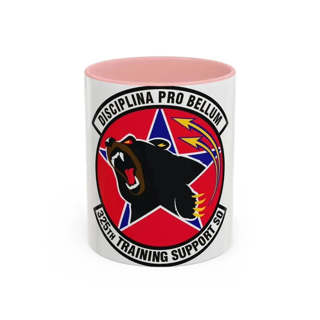 325th Training Support Squadron (U.S. Air Force) Accent Coffee Mug 11oz Pink - Go Mug Yourself