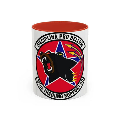 325th Training Support Squadron (U.S. Air Force) Accent Coffee Mug 11oz Red - Go Mug Yourself