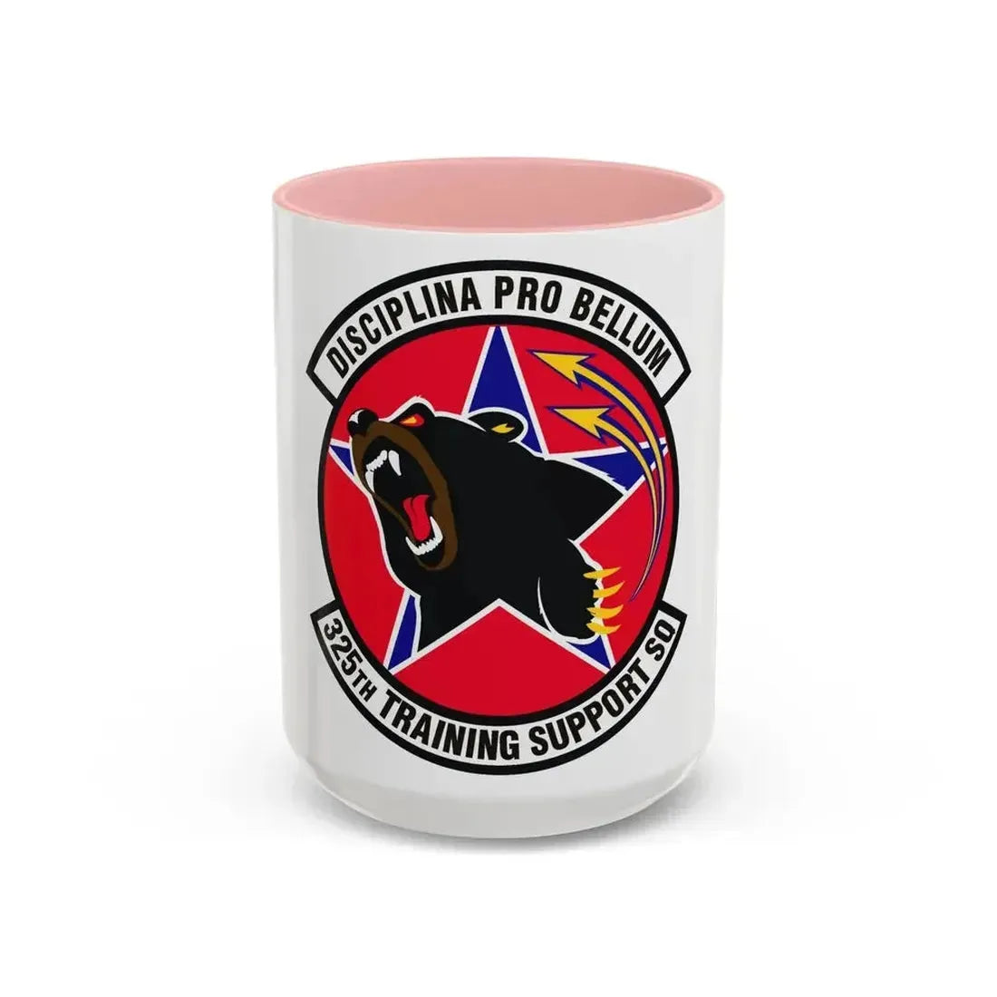325th Training Support Squadron (U.S. Air Force) Accent Coffee Mug 15oz Pink - Go Mug Yourself