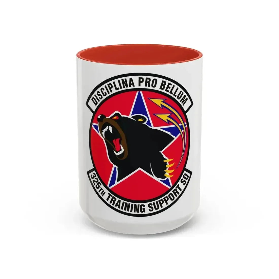 325th Training Support Squadron (U.S. Air Force) Accent Coffee Mug 15oz Red - Go Mug Yourself