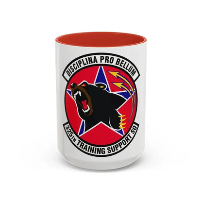 325th Training Support Squadron (U.S. Air Force) Accent Coffee Mug 15oz Red - Go Mug Yourself