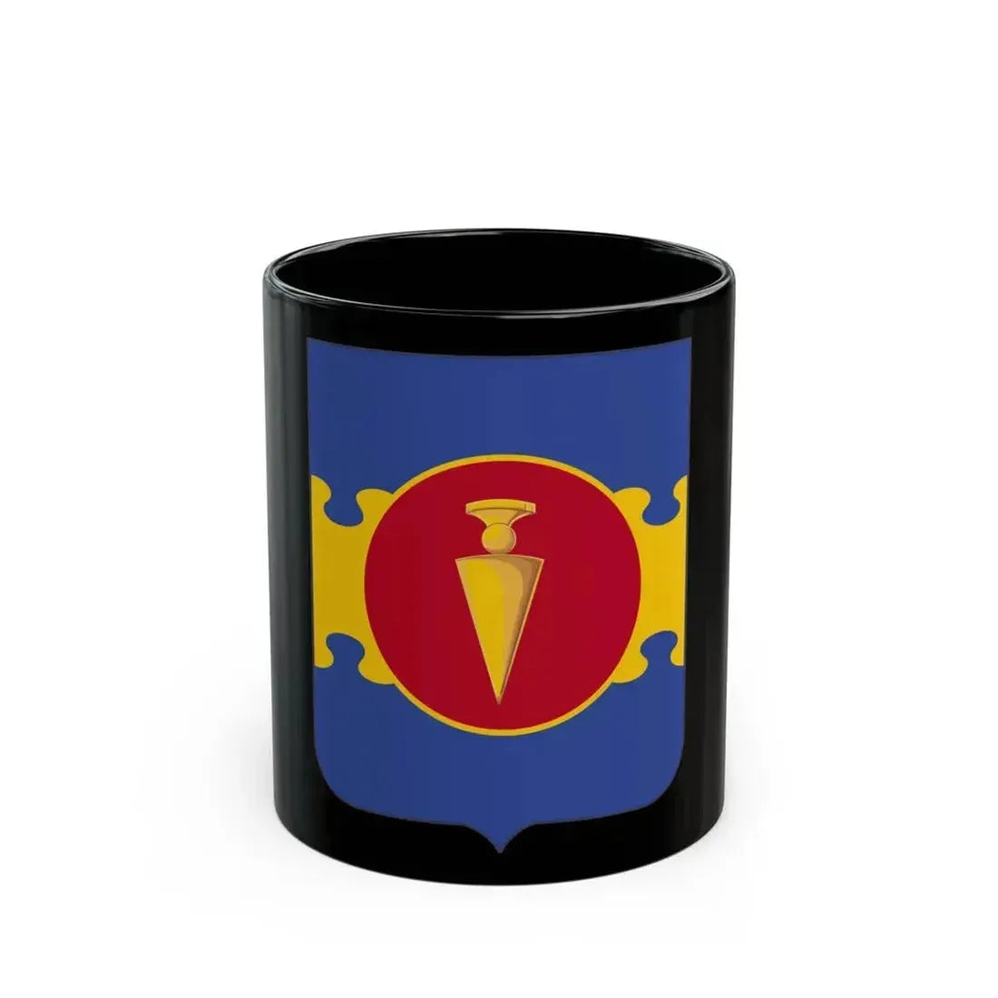 326 Airborne Engineer Battalion 2 (U.S. Army) Black Coffee Mug 11oz - Go Mug Yourself