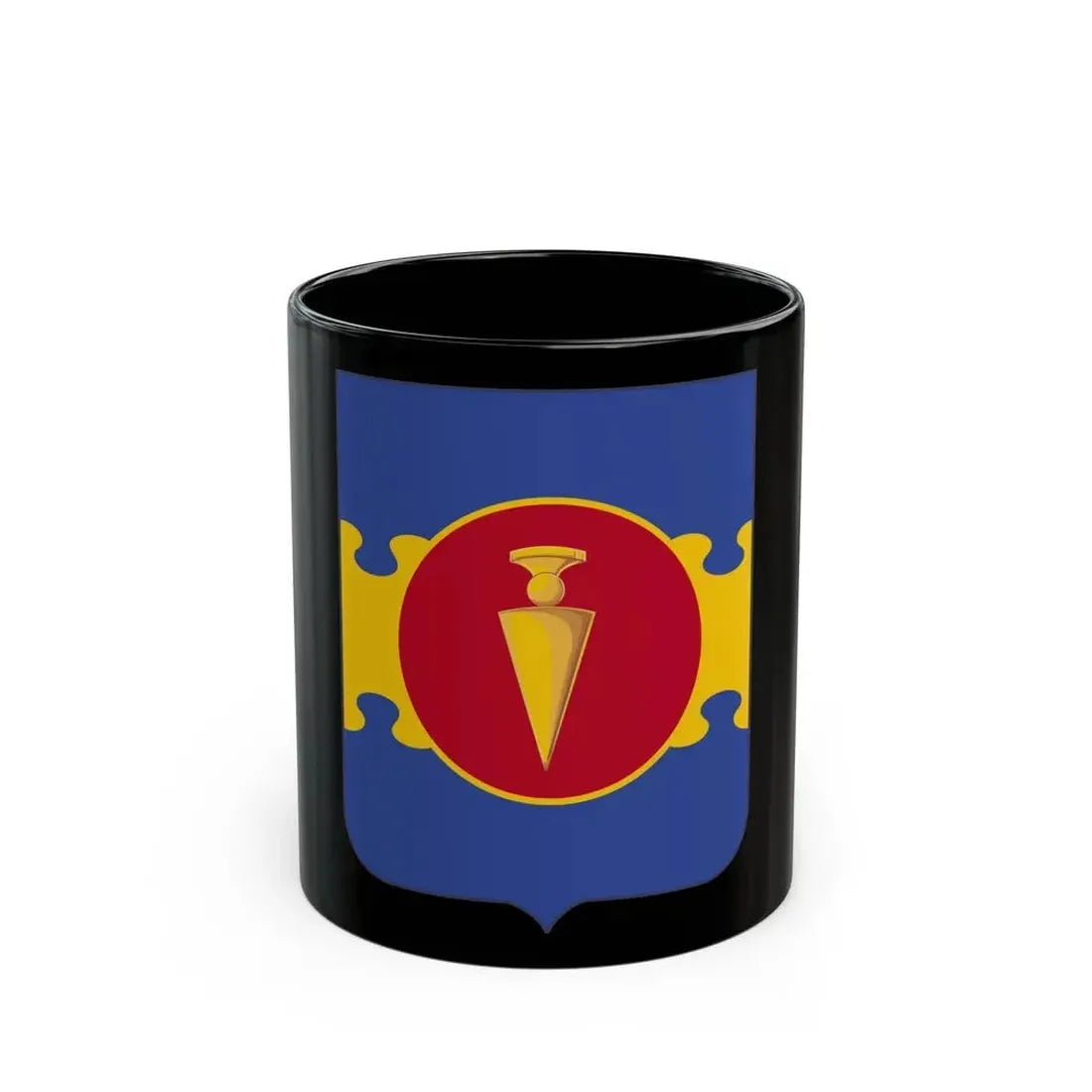326 Airborne Engineer Battalion 2 (U.S. Army) Black Coffee Mug - Go Mug Yourself