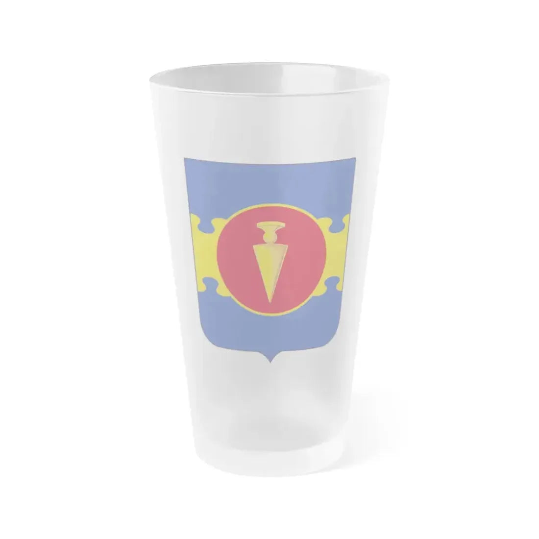 326 Airborne Engineer Battalion 2 (U.S. Army) Frosted Pint Glass 16oz Default Title - Go Mug Yourself