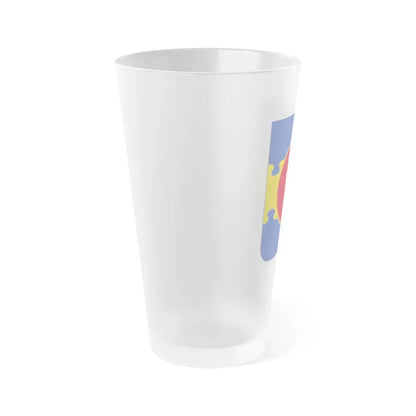 326 Airborne Engineer Battalion 2 (U.S. Army) Frosted Pint Glass 16oz - Go Mug Yourself