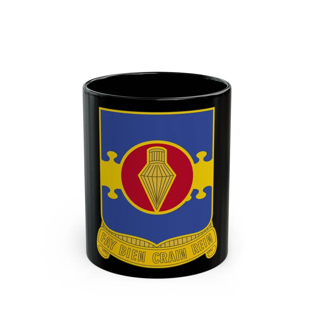 326 Airborne Engineer Battalion (U.S. Army) Black Coffee Mug-11oz-Go Mug Yourself