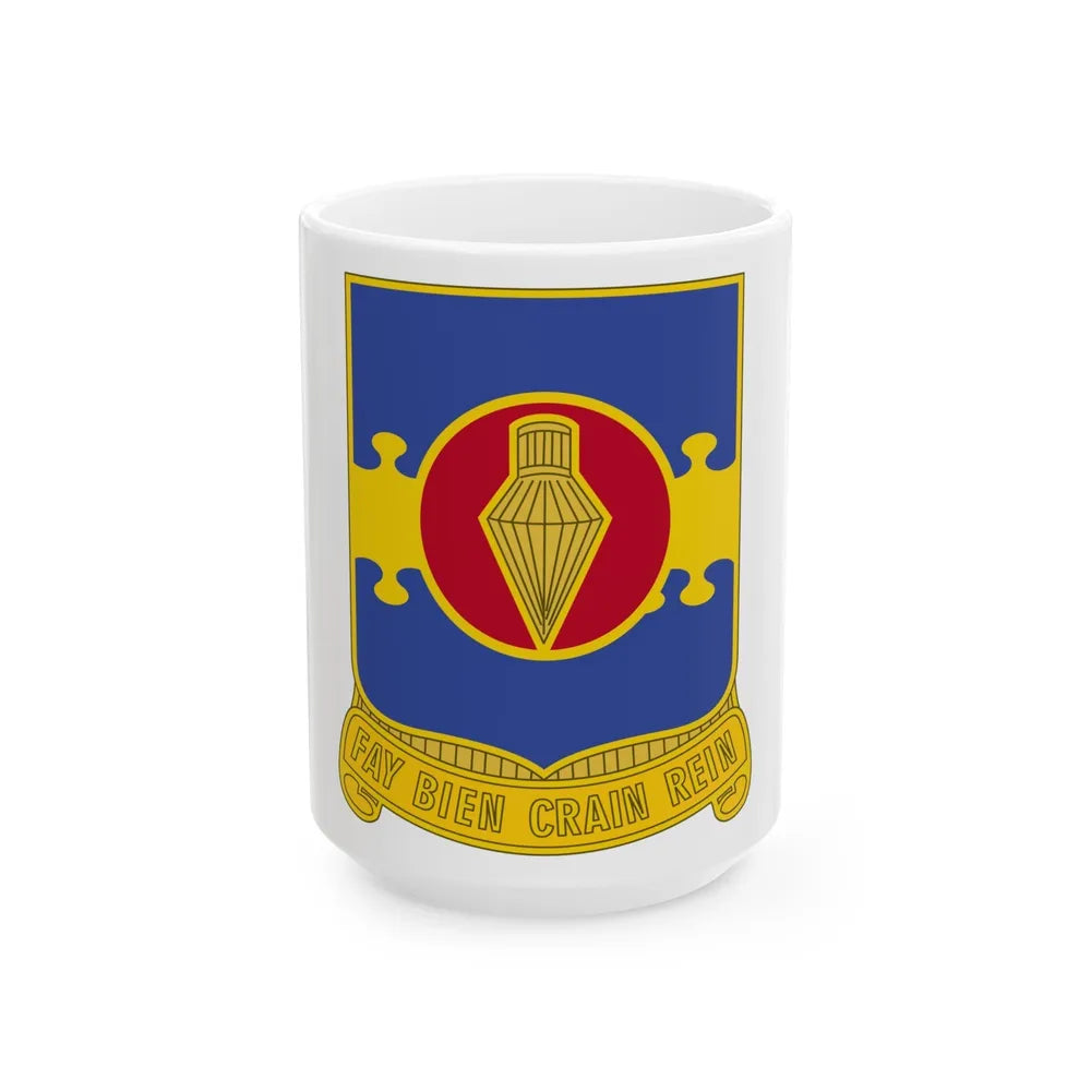 326 Airborne Engineer Battalion (U.S. Army) White Coffee Mug-15oz-Go Mug Yourself