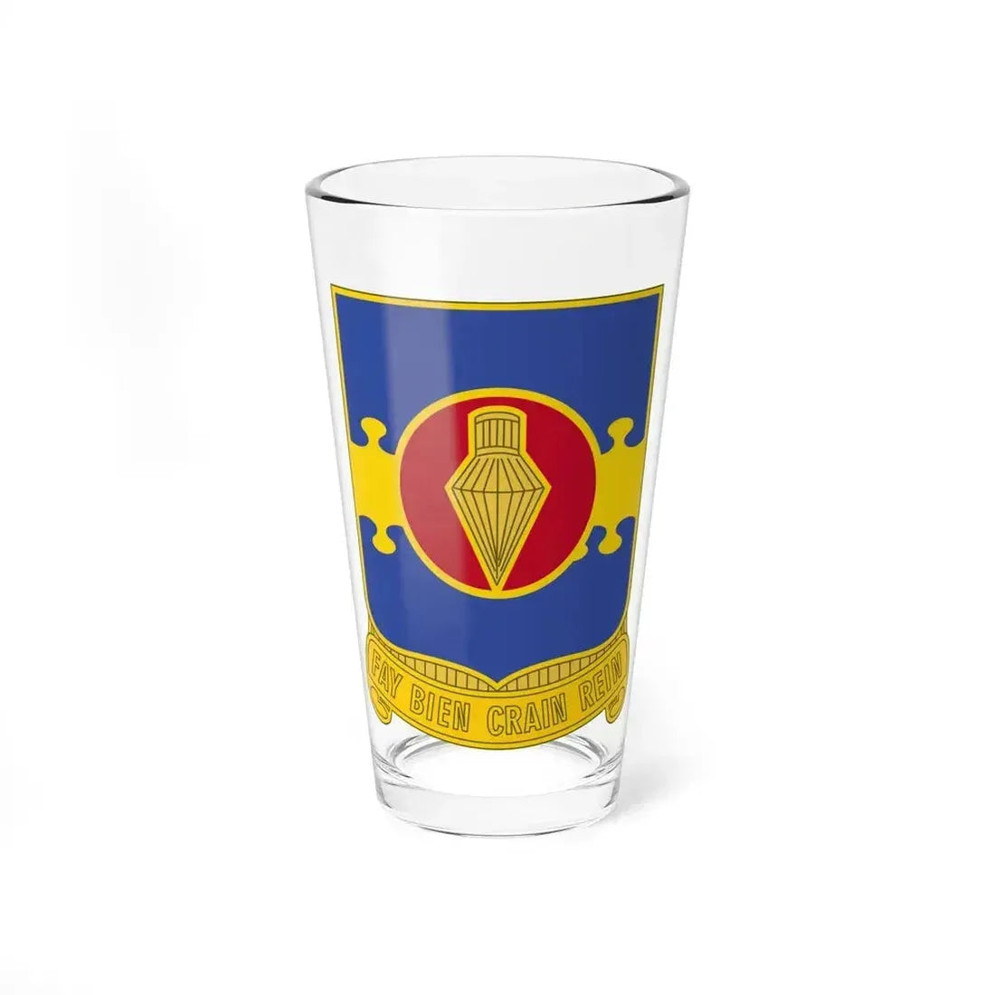 326 Airborne Engineer Battalion (U.S. Army) Pint Glass 16oz 16oz - Go Mug Yourself