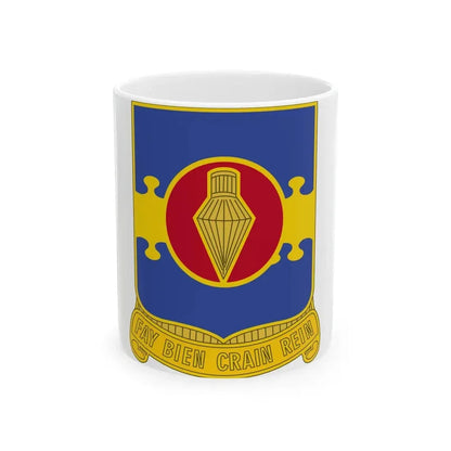 326 Airborne Engineer Battalion (U.S. Army) White Coffee Mug 11oz - Go Mug Yourself