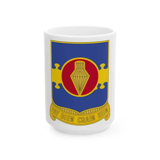 326 Airborne Engineer Battalion (U.S. Army) White Coffee Mug 15oz - Go Mug Yourself