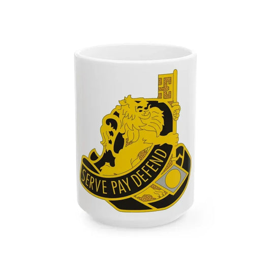 326 Finance Group (U.S. Army) White Coffee Mug 15oz - Go Mug Yourself