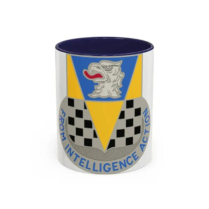 326 Military Intelligence Battalion (U.S. Army) Accent Coffee Mug 11oz Navy - Go Mug Yourself