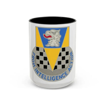 326 Military Intelligence Battalion (U.S. Army) Accent Coffee Mug 15oz Black - Go Mug Yourself