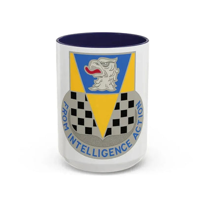 326 Military Intelligence Battalion (U.S. Army) Accent Coffee Mug 15oz Navy - Go Mug Yourself