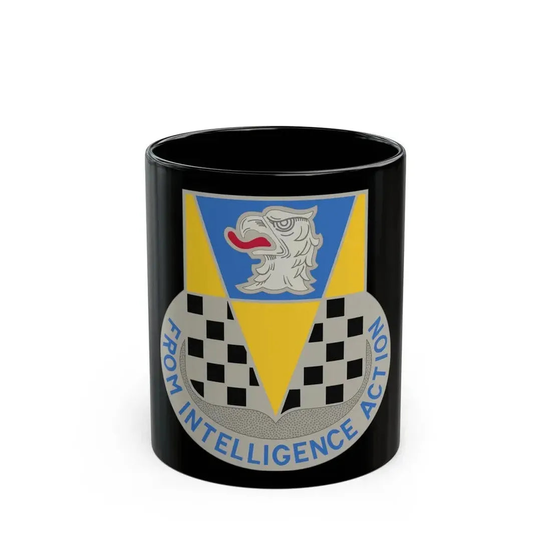 326 Military Intelligence Battalion (U.S. Army) Black Coffee Mug 11oz - Go Mug Yourself
