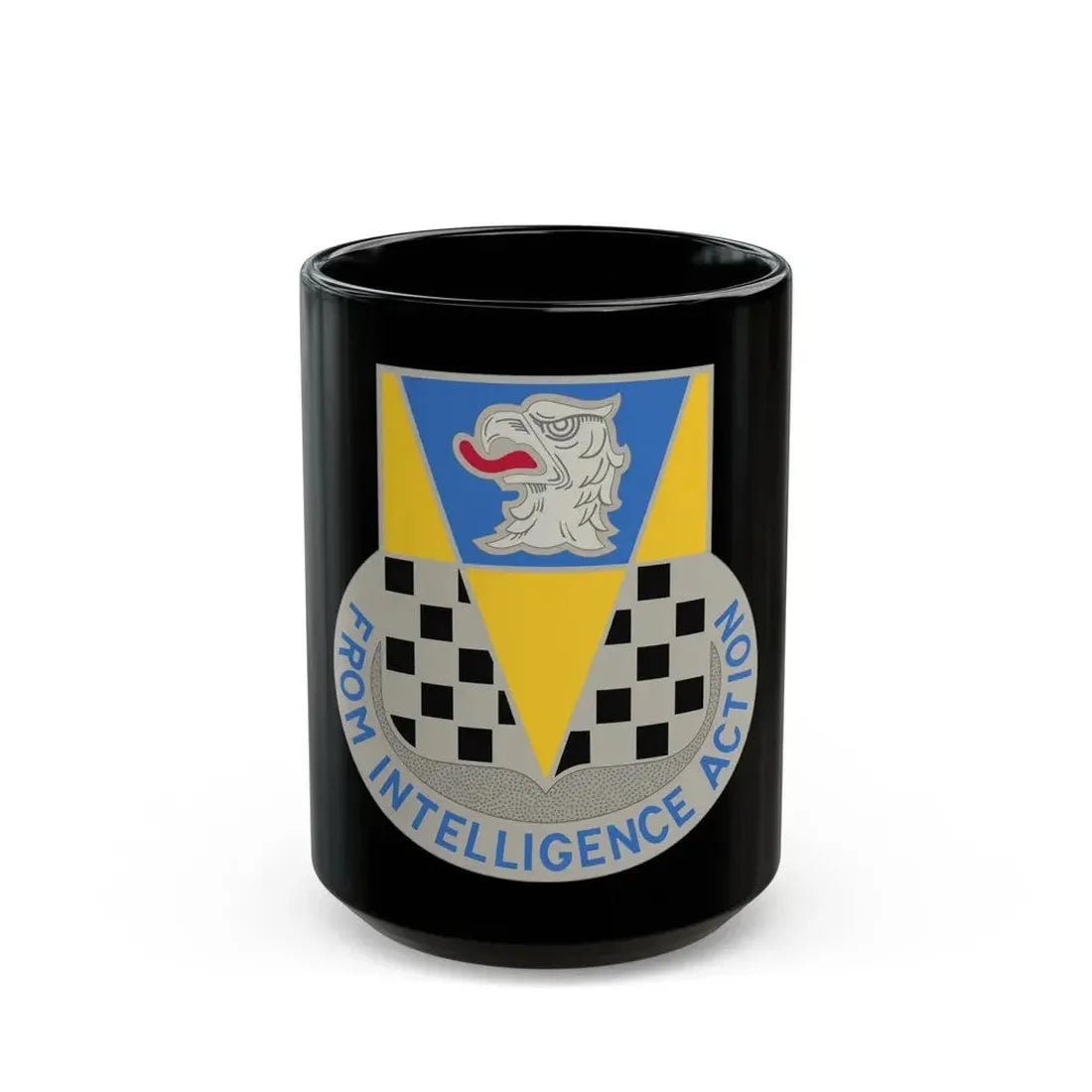 326 Military Intelligence Battalion (U.S. Army) Black Coffee Mug - Go Mug Yourself